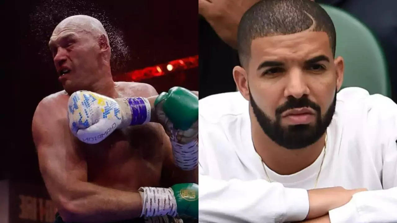drake loses ?450million for betting on tyson fury in ubc heavyweight fight: fans say rapper's 'curse continues' oleksandr usyk