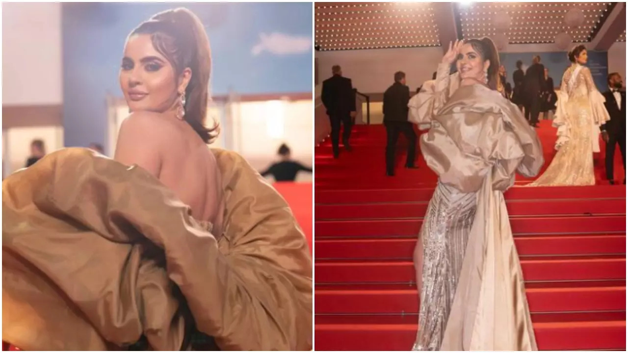 So Beautiful, So Elegant! TMKOC's Deepti Sadhwani Walks Cannes Red Carpet In Shimmery Gown