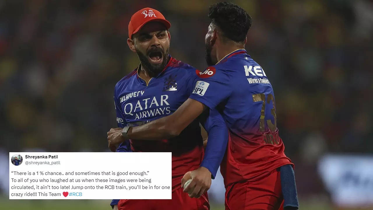 RCB star's tweet after Faf du Plessis-led side qualify for IPL 2024 playoffs goes viral