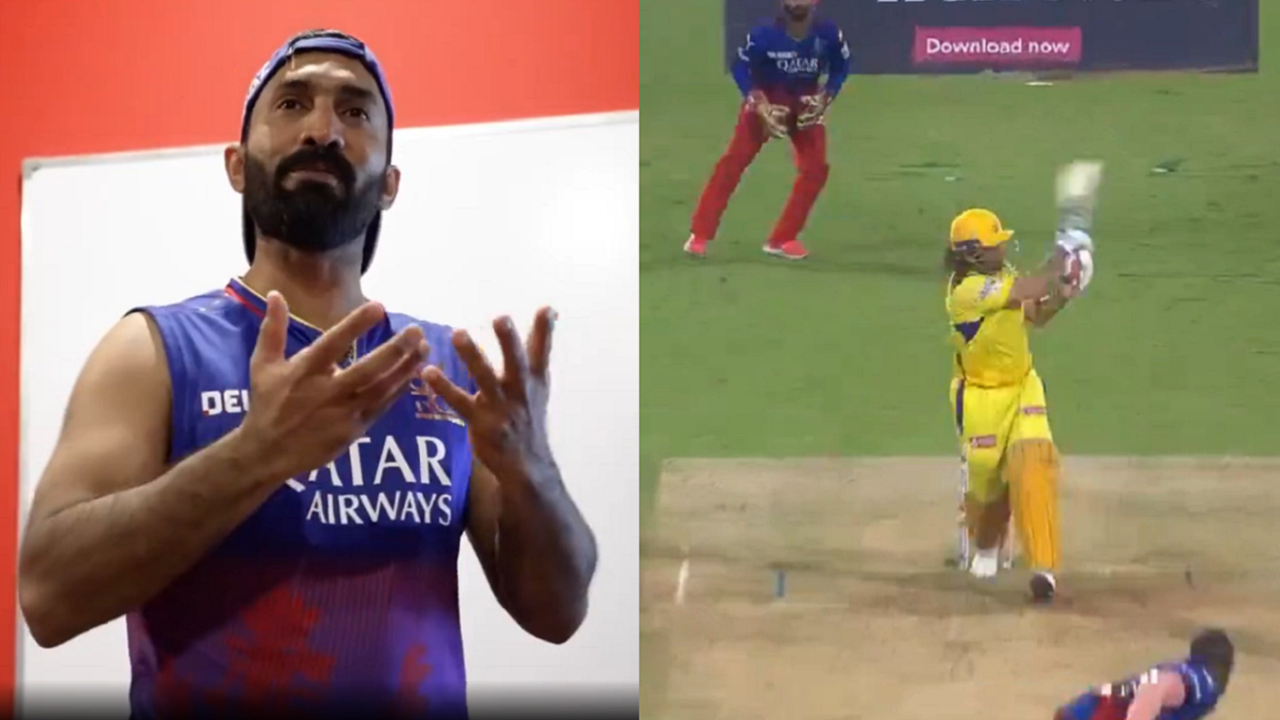 Dinesh Karthik explains how MS Dhoni helped RCB qualify for IPL 2024 playoffs