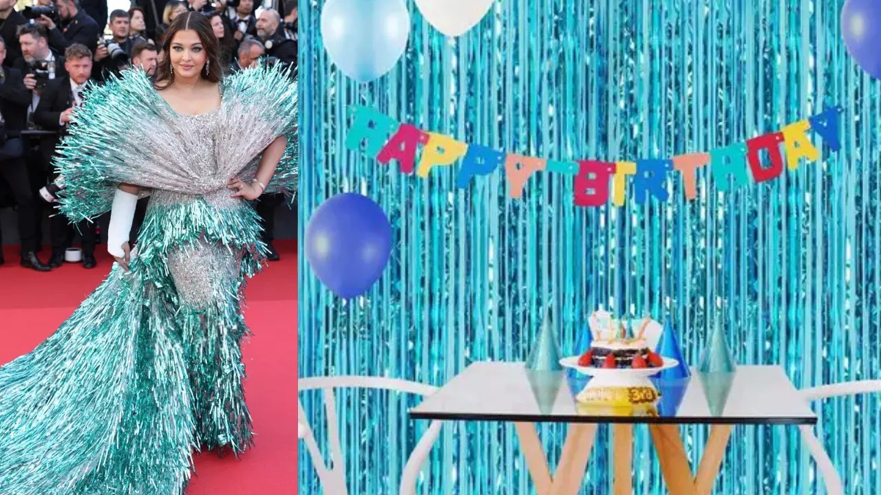 Aishwarya Rai Bachchan's blue and silver gown started a meme frenzy on social media