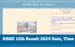 RBSE 12th Result 2024 Date Rajasthan Board 12th Results for All Streams Tomorrow on rajeduboardrajasthangovin