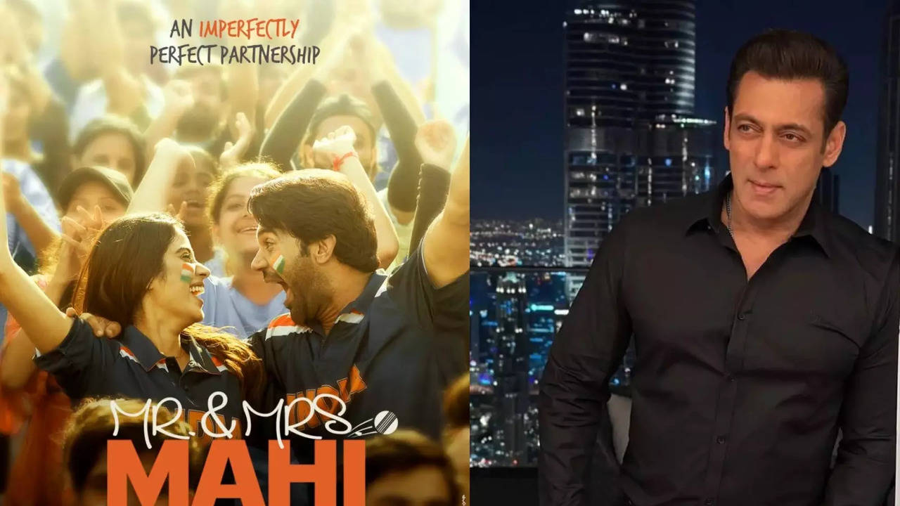 Salman Khan REACTS To Janhvi, Rajkummar's Mr And Mrs Mahi Trailer, Karan Johar Says 'We Can’t Wait To Share'