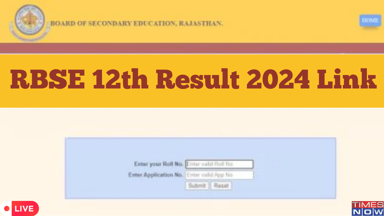 rajeduboardrajasthangovin RBSE 12th Result 2024 Date Highlights Rajasthan Board BSER Ajmer 12th Results DECLARED on rajresultsnicin Direct Link