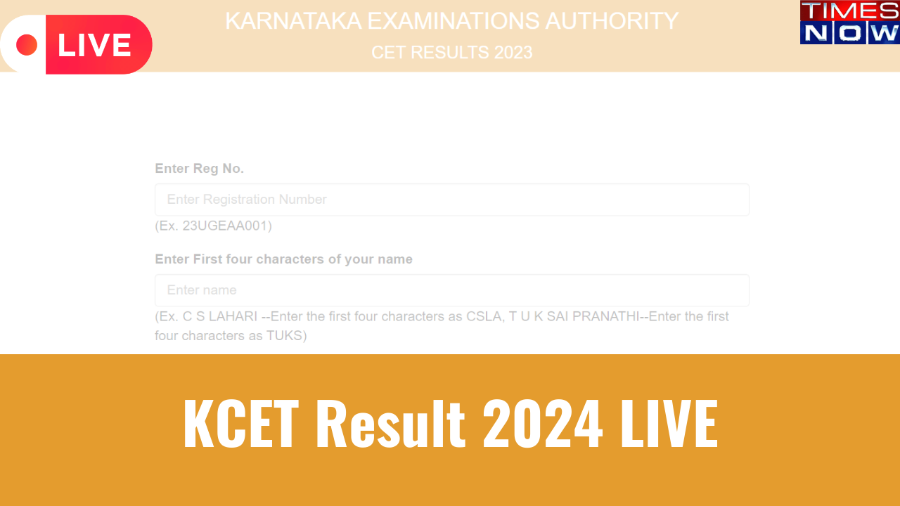 KCET Result 2024 Highlights Karnataka UGCET Result Delayed Update Soon on keakarnicin karresultsnicin