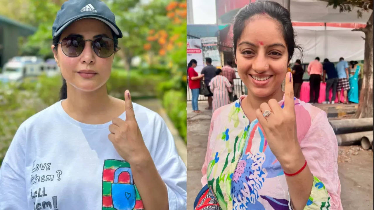 Lok Sabha Polls 2024: Hina Khan To Deepika Singh, TV Celebs Cast Their Votes In Mumbai