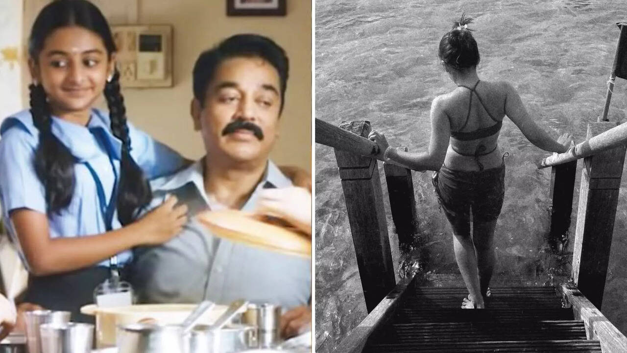  பாபநாசம் கமல் மகளா இது.. பிகினியில் கிறங்க வைக்கும் லேட்டஸ்ட் கிளாமர் புகைப்படங்கள்! 