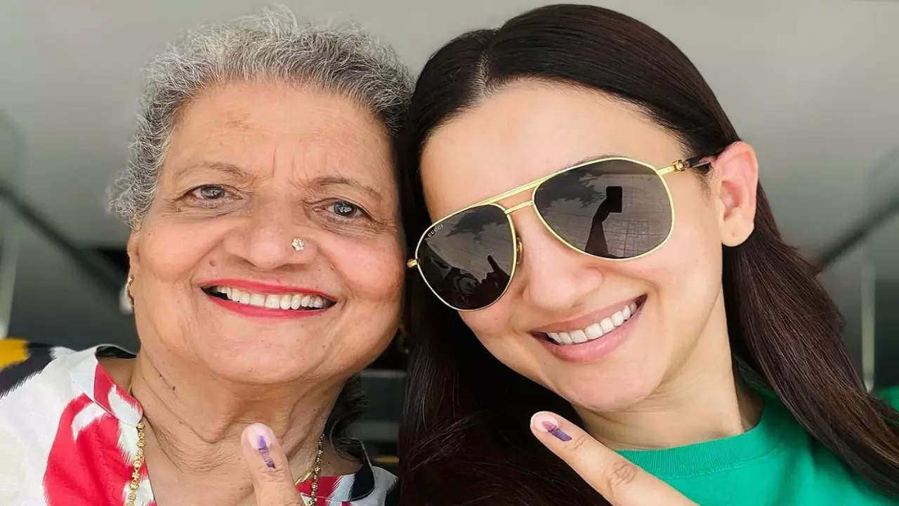 Gauahar Khan Thanks Mumbai Police As She Finally Casts Her Vote For 2024 Lok Sabha Polls