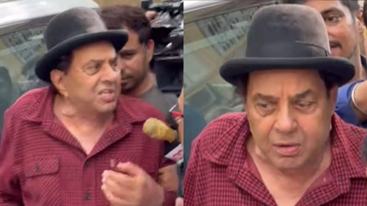 Lok Sabha Elections 2024: Dharmendra Gets Annoyed With Paparazzo After Casting Vote