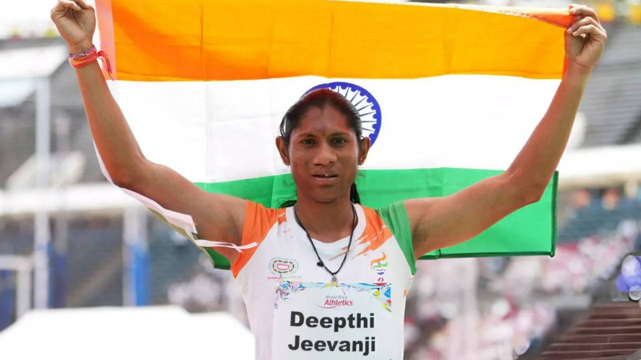 Deepthi Jeevanji Smashes World Record To Win Gold Medal At World Para Athletics Championships 2024