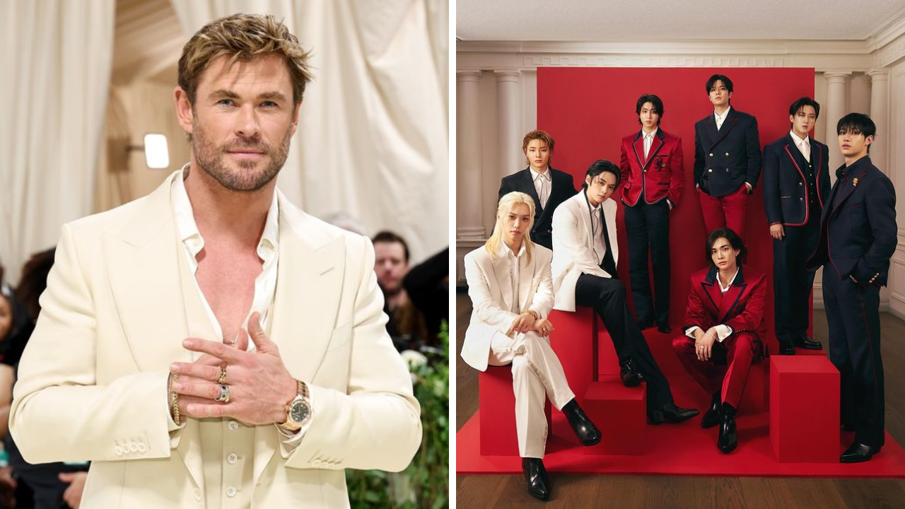 Chris Hemsworth shares his interaction with Stray Kids at Met Gala