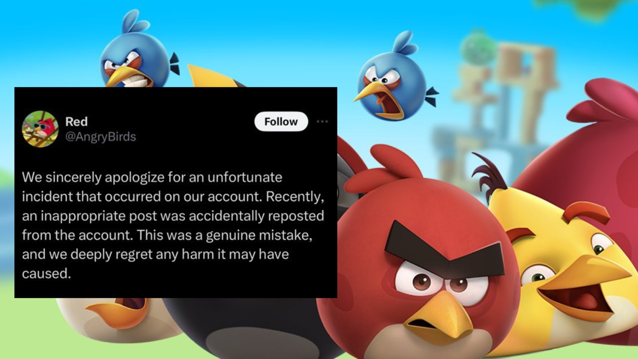 Angry Bird Explicit Tweet