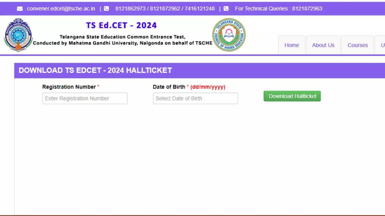 TS EdCET 2025 Hall Ticket Released on edcet.tsche.ac.in, Direct Link