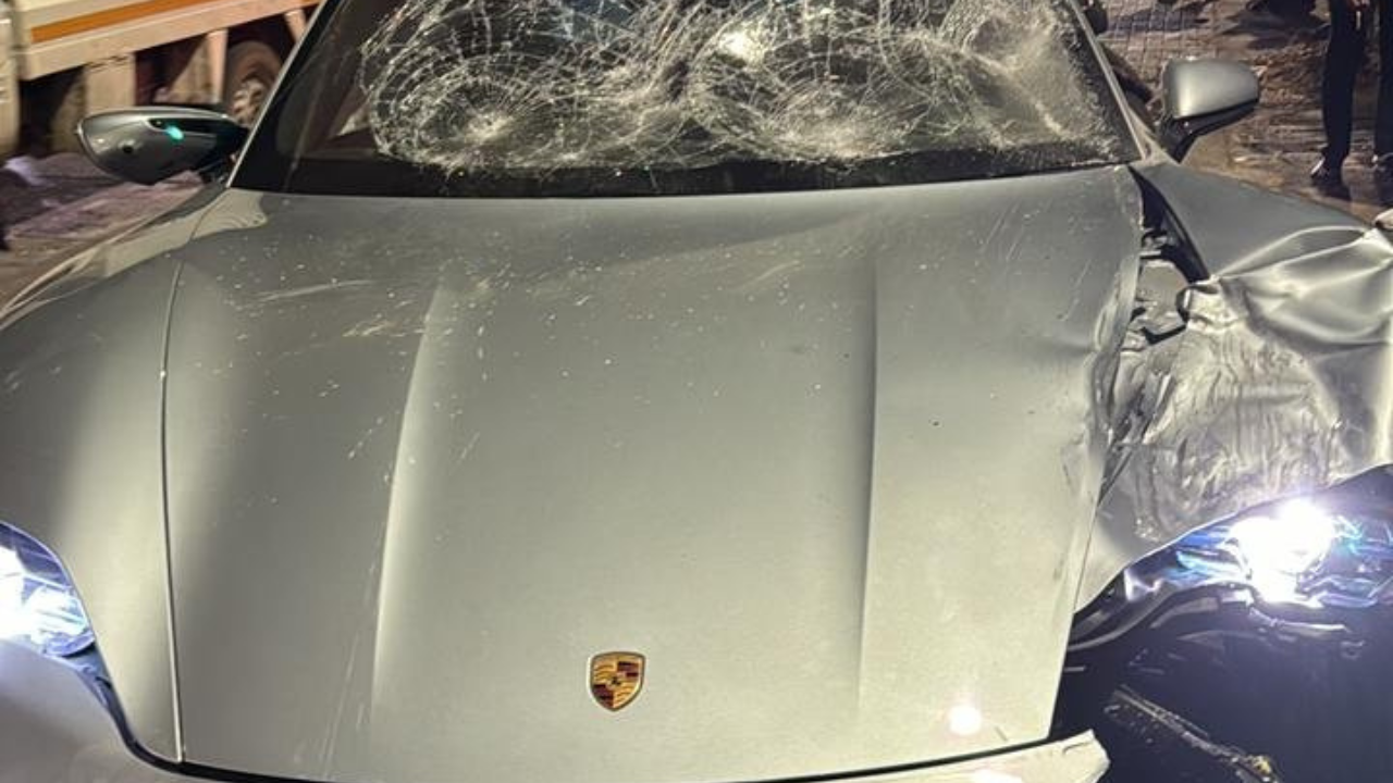 Porsche Driven By Minor Crashes Into Bike In Pune, Kills 2