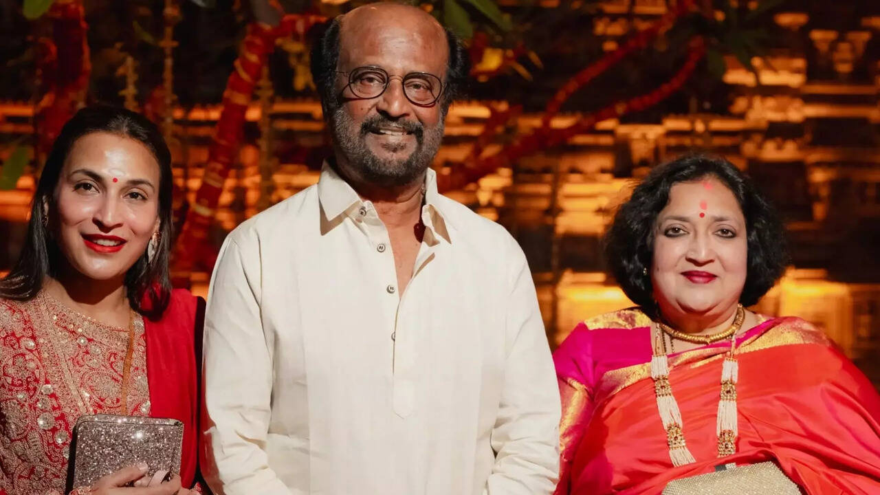  ரஜினிகாந்த் வீட்டில் அடுத்த விசேஷம்.. மனைவியுடன் செம்ம மாஸாக வந்த வீடியோ! 