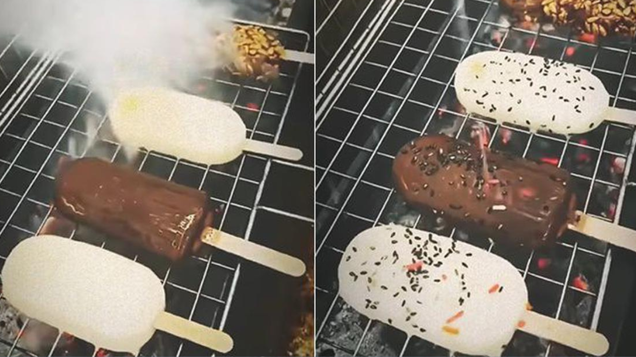 Viral Video Of Tandoori Ice Cream Leaves Foodies Baffled - How Didn't It Melt?