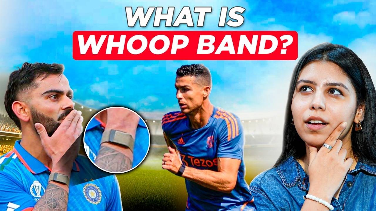 what is whoop band - smart band used by virat kohli, cristiano ronaldo and other athletes 🤔