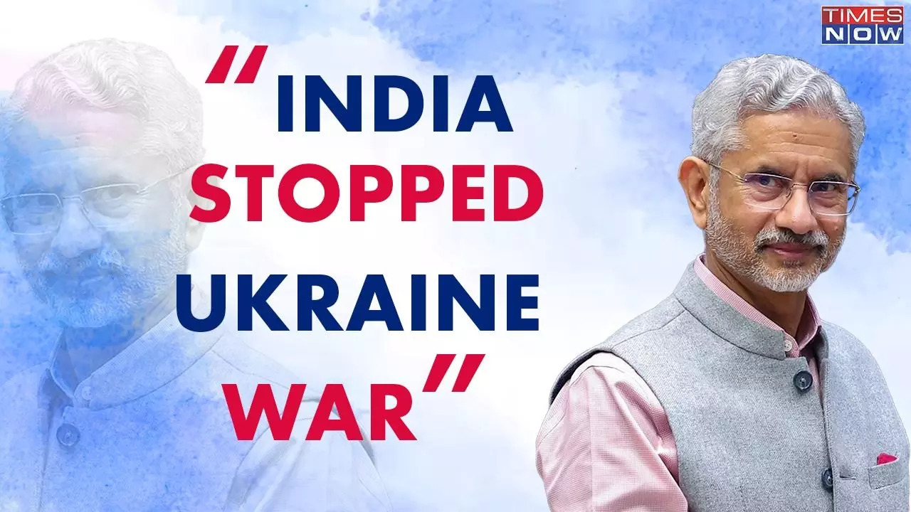 india stopped ukraine war s jaishankar