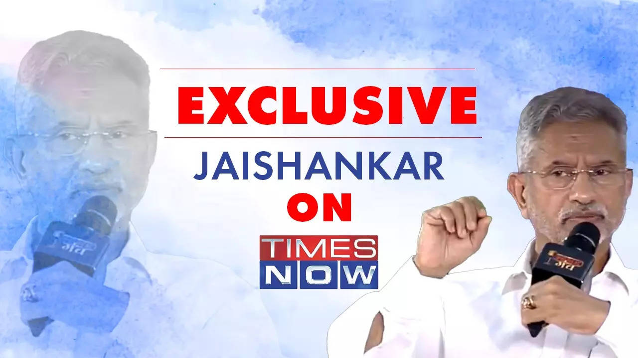 S Jaishankar At Times Now.