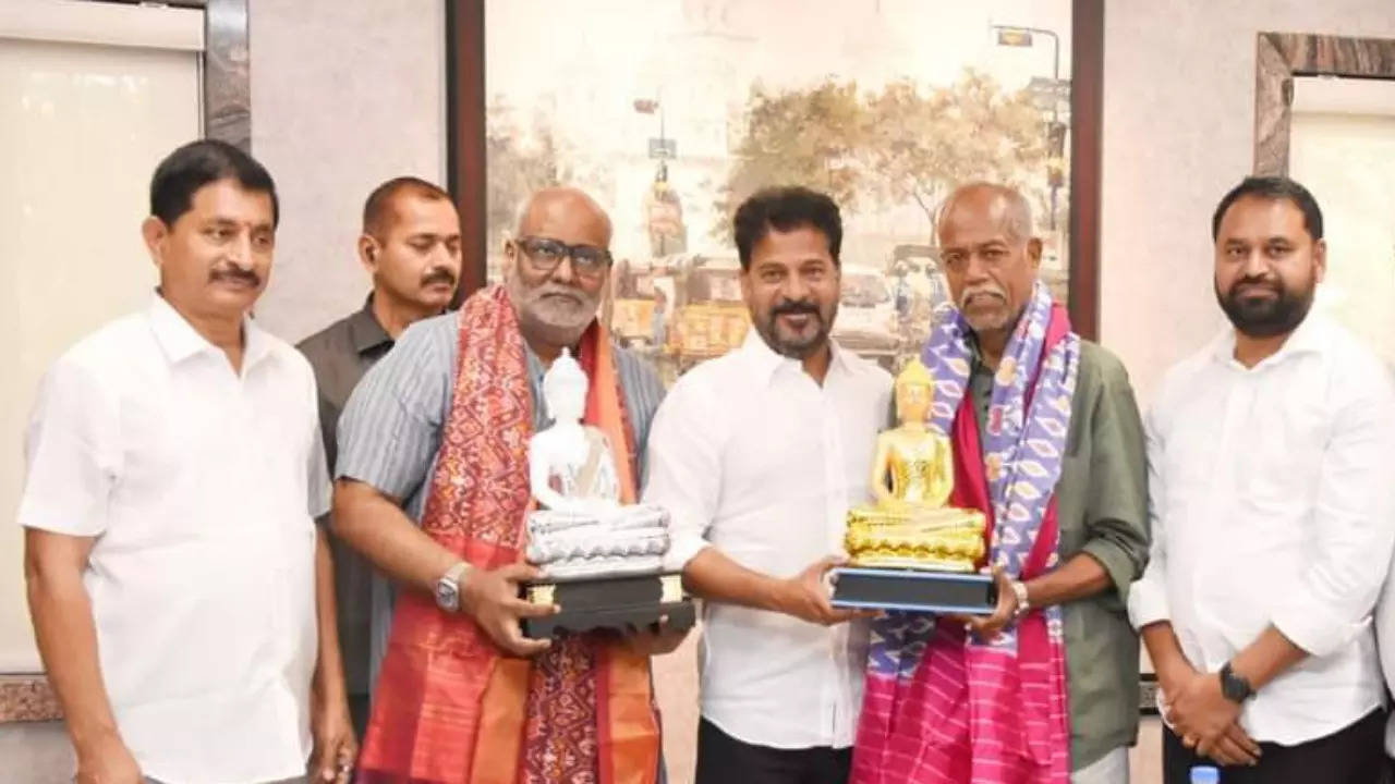 MM Keeravani - Revanth Reddy - Ande Sri