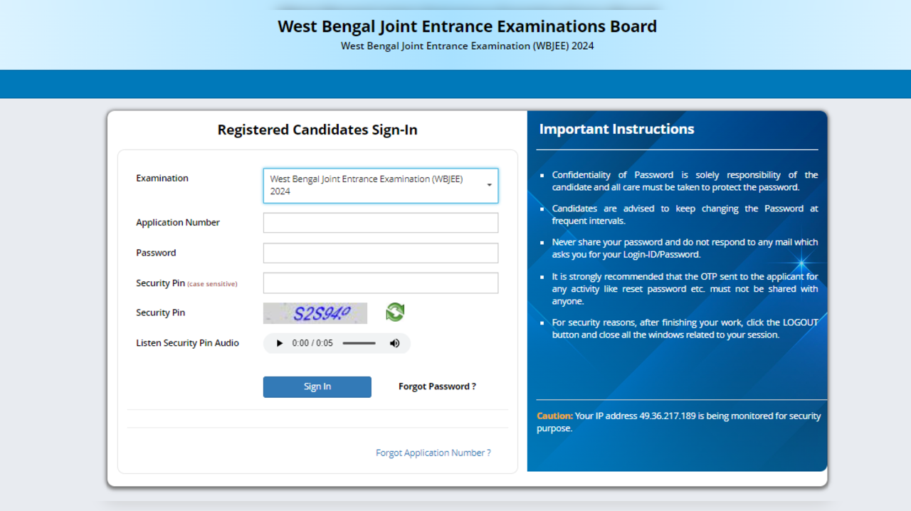 WBJEE OMR, Response Sheet 2024 Released At wbjeeb.nic.in; Direct Link ...