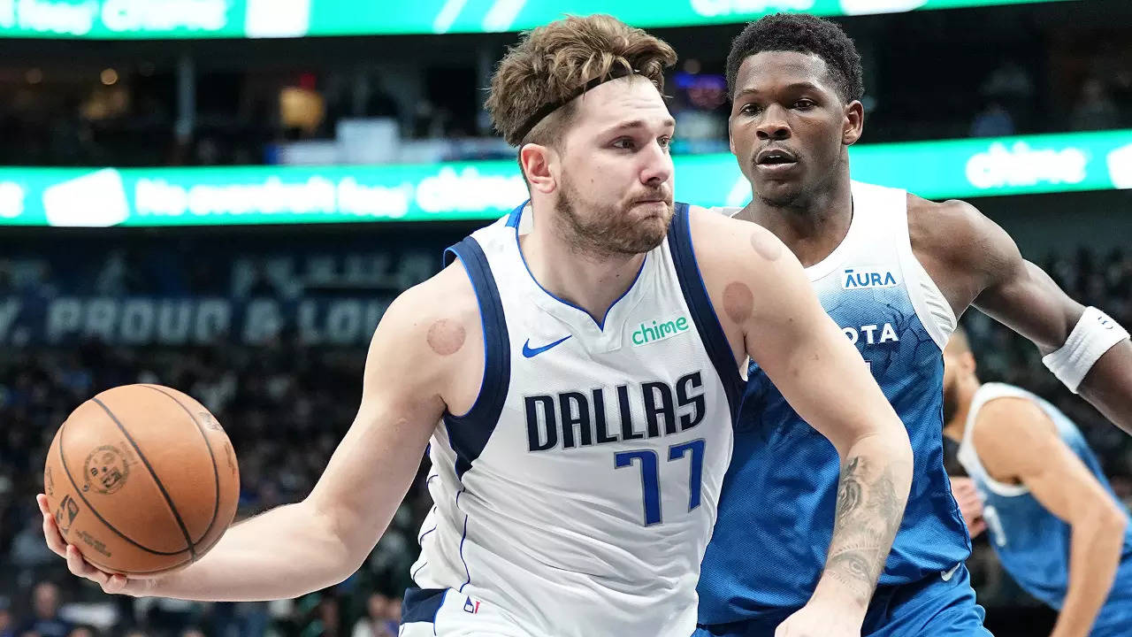 Luka Doncic will face Anthony Edwards in the NBA Western Conference finals