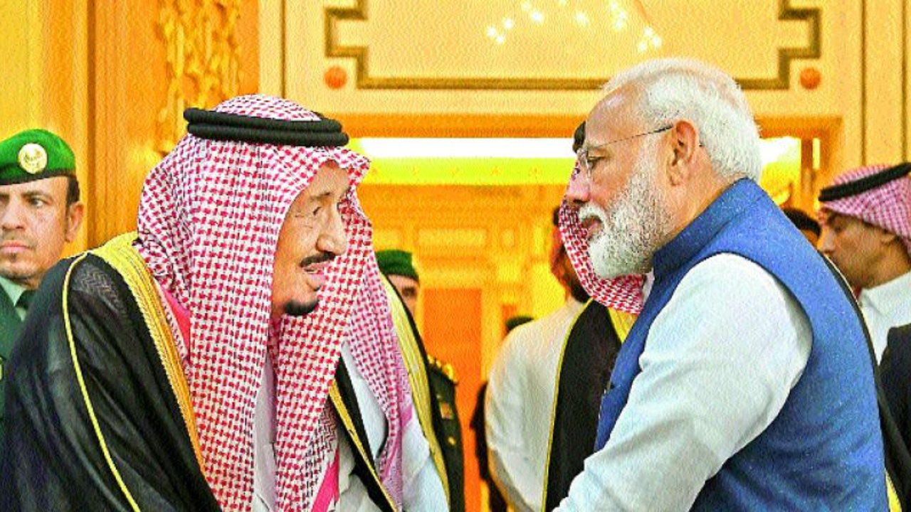 PM Modi with Saudi King