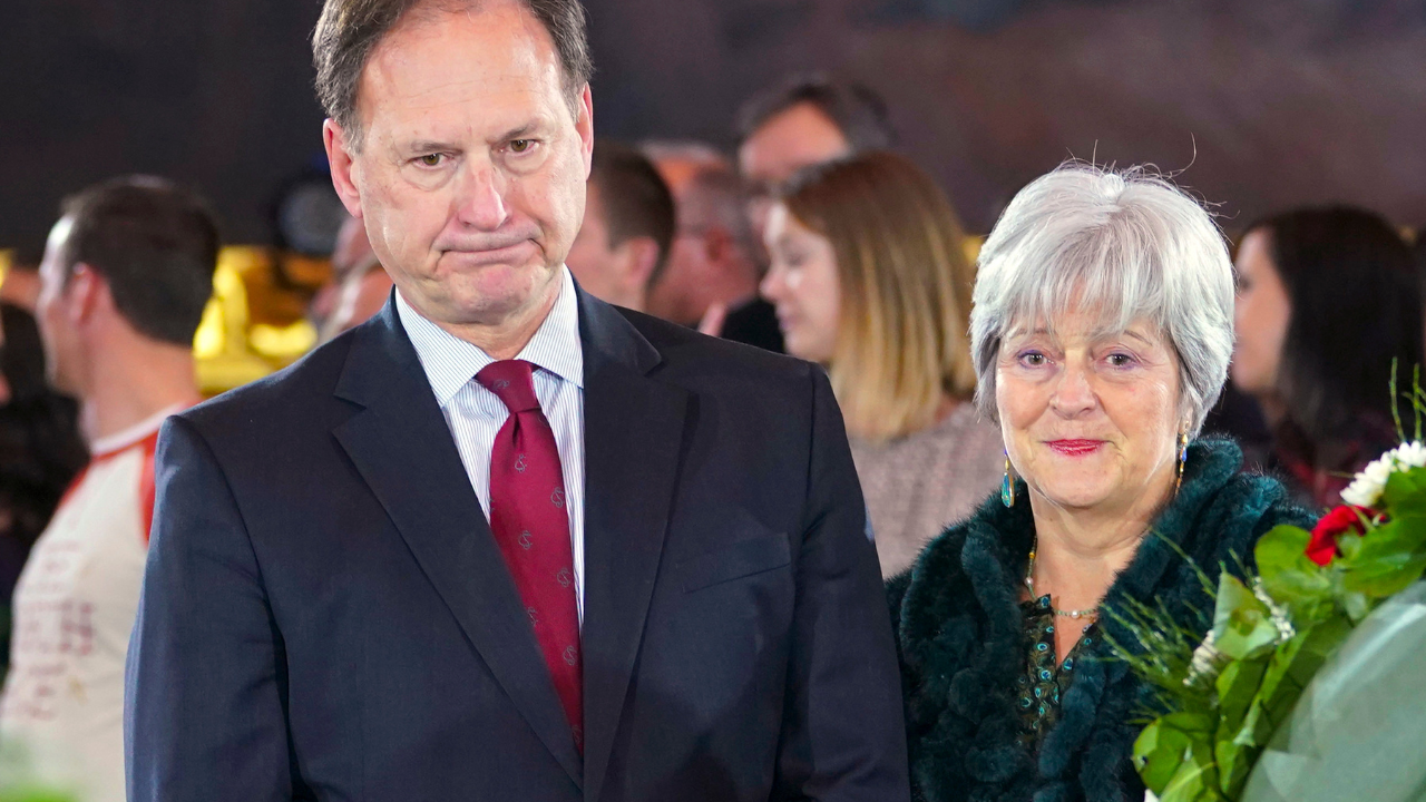 Justice Samuel Alito and his wife Martha-Ann Alito