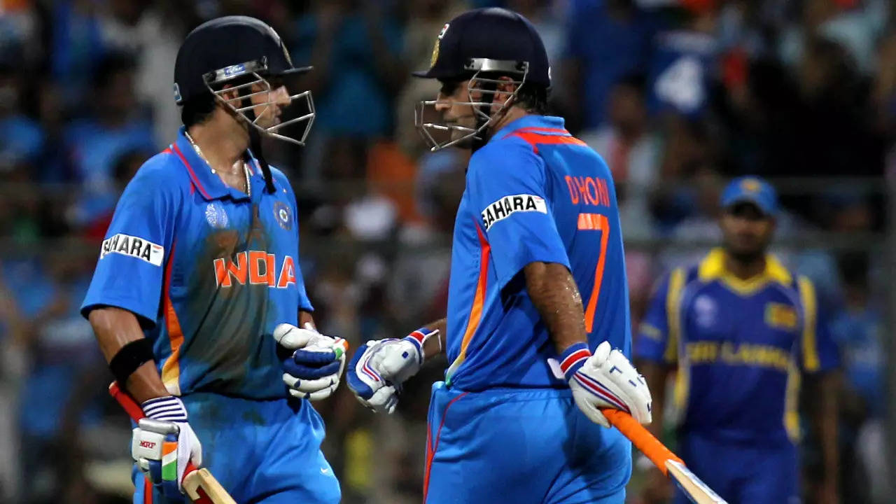 Gautam Gambhir, MS Dhoni, 2011 World Cup