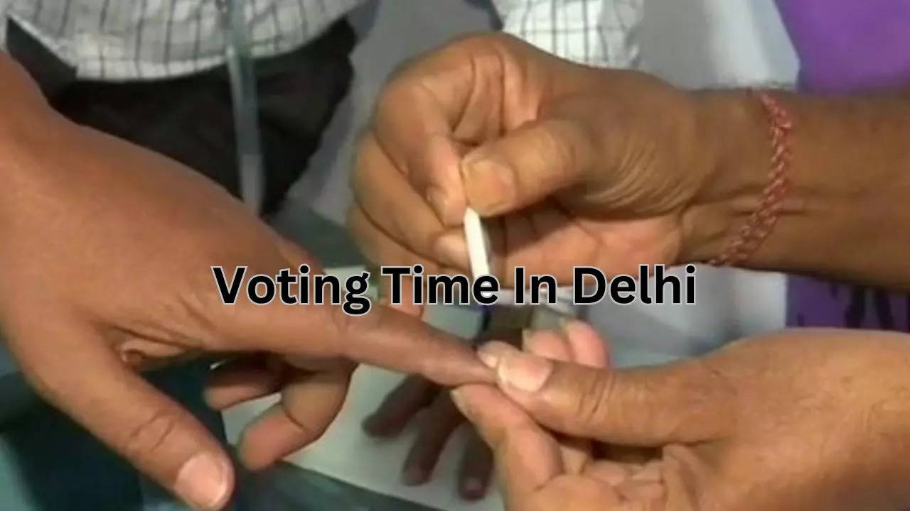 Voting Time In Delhi