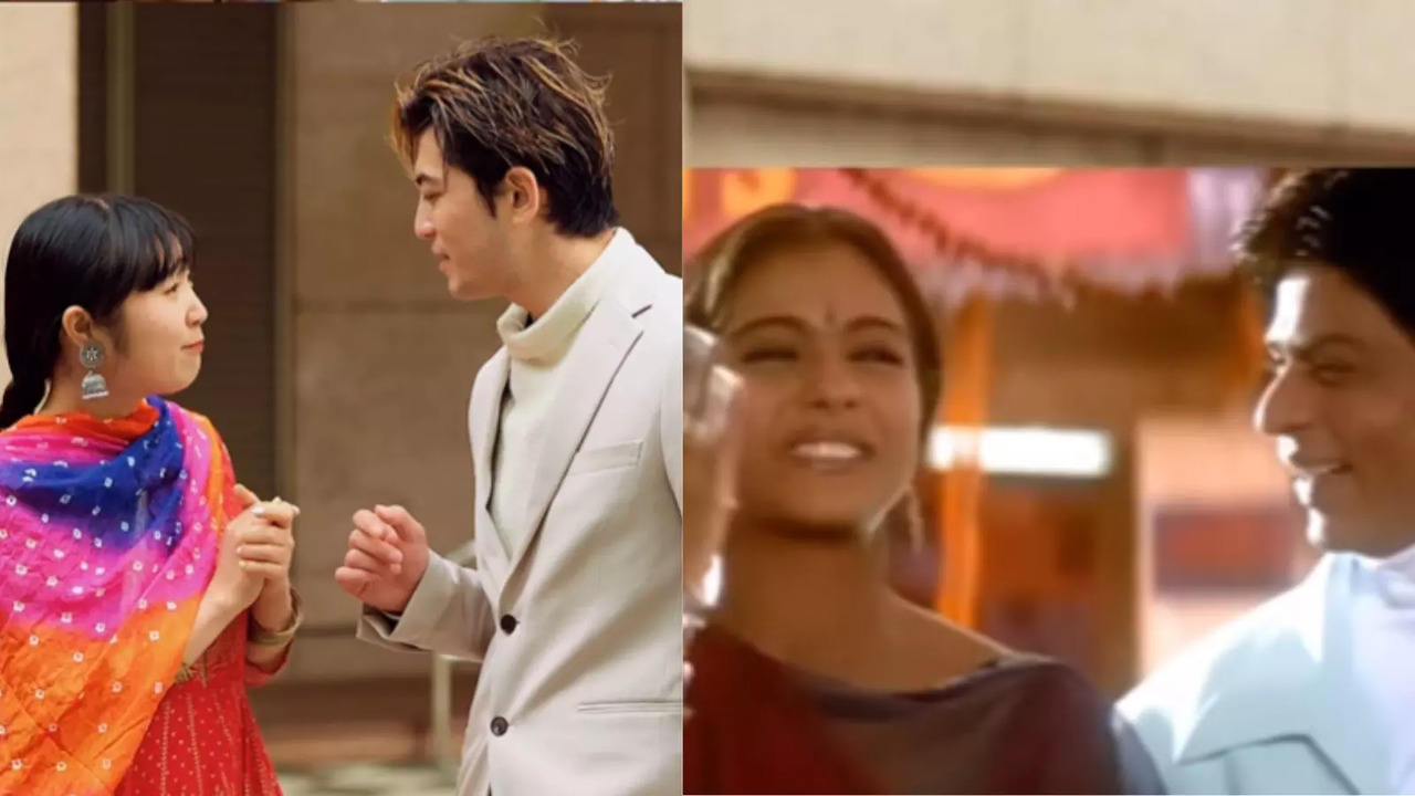 Bade Mazaki Ho! Japanese Influencers Recreate SRK-Kajol's Iconic Scene From Kabhi Khushi Kabhie Gham, Impress Fans