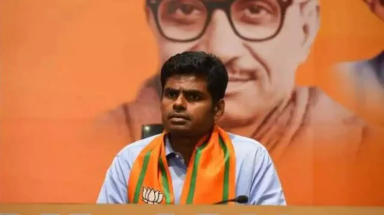 Tamil Nadu BJP chief Annamalai.