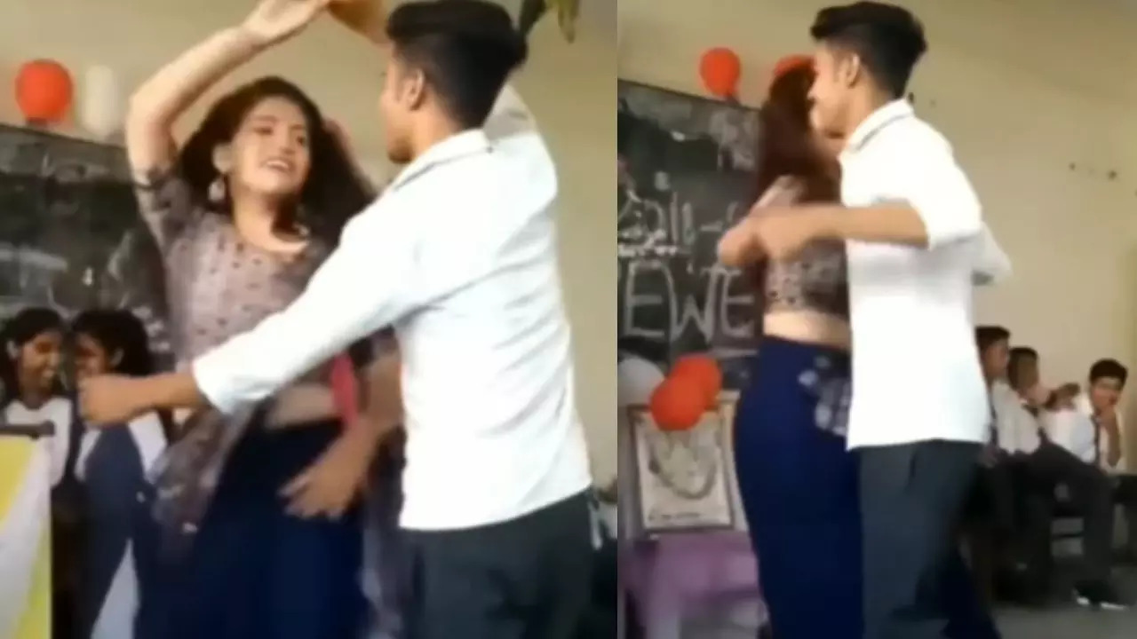 Teacher Dancing With Student Goes viral.