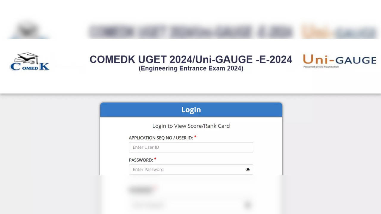 COMEDK Results 2024 Declared On Comedk.org, Download COMEDK UGET Score ...