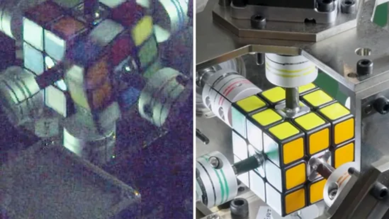 Viral Video: Robot Sets Guinness World Record By Solving Rubik's Cube in Under a Second. Watch