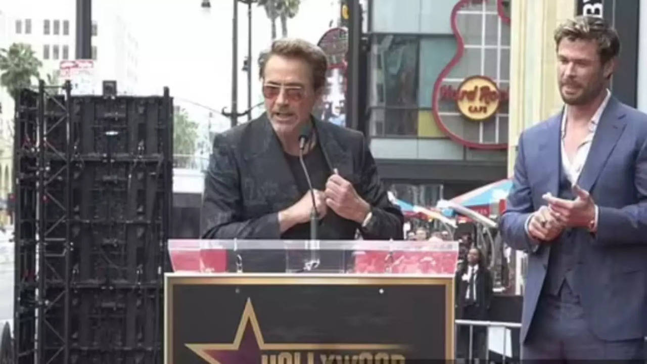 Robert Downey Jr And Avengers Cast Roast Chris Hemsworth After He Gets Hollywood Walk Of Fame Star