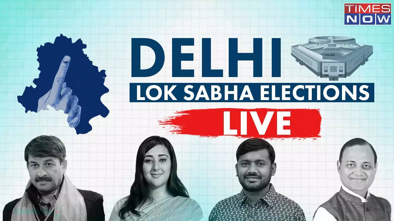 Delhi Lok Sabha Polls 2024 LIVE: National Capital's Voter Turnout Reaches 44.58% at 3 PM
