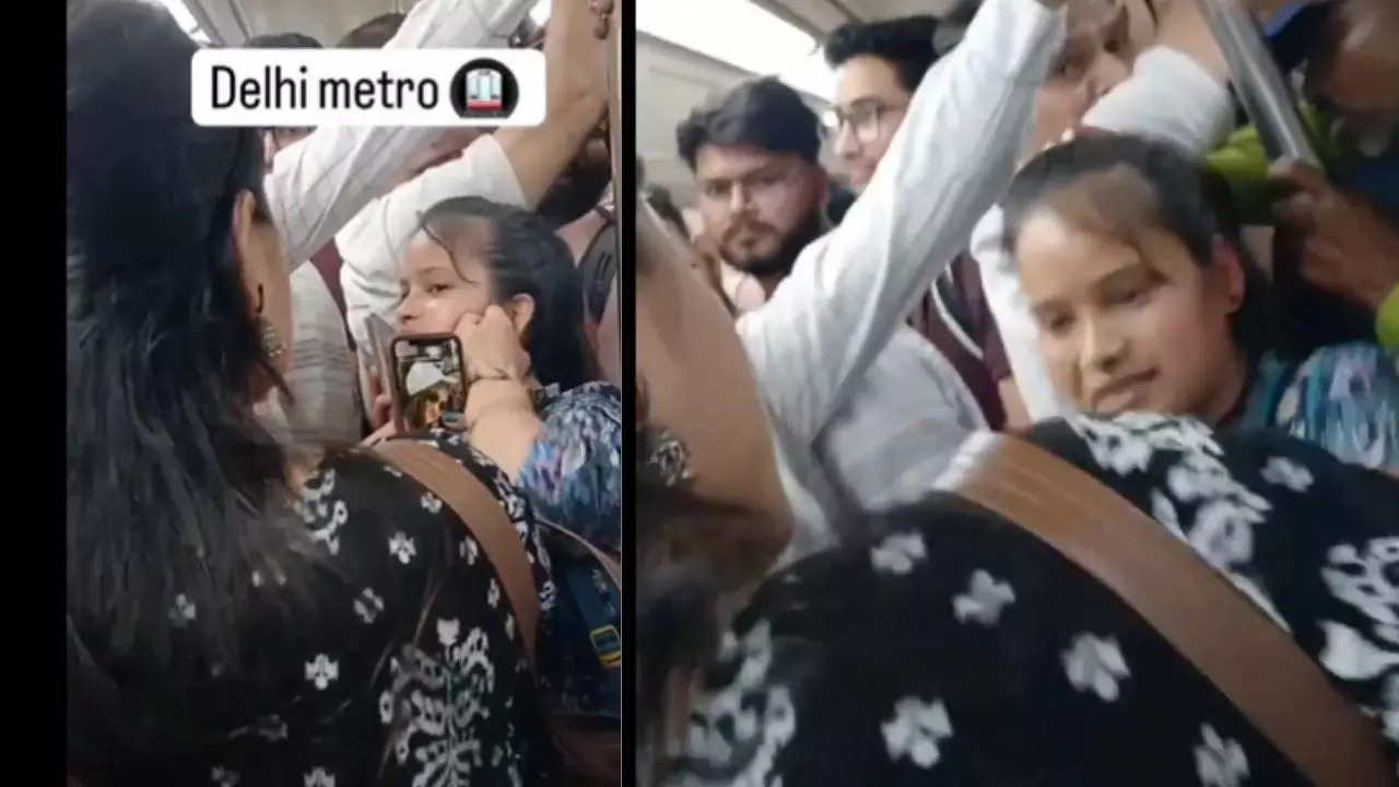 Delhi Metro Fight: Viral Video Shows Two Women Arguing Over Space