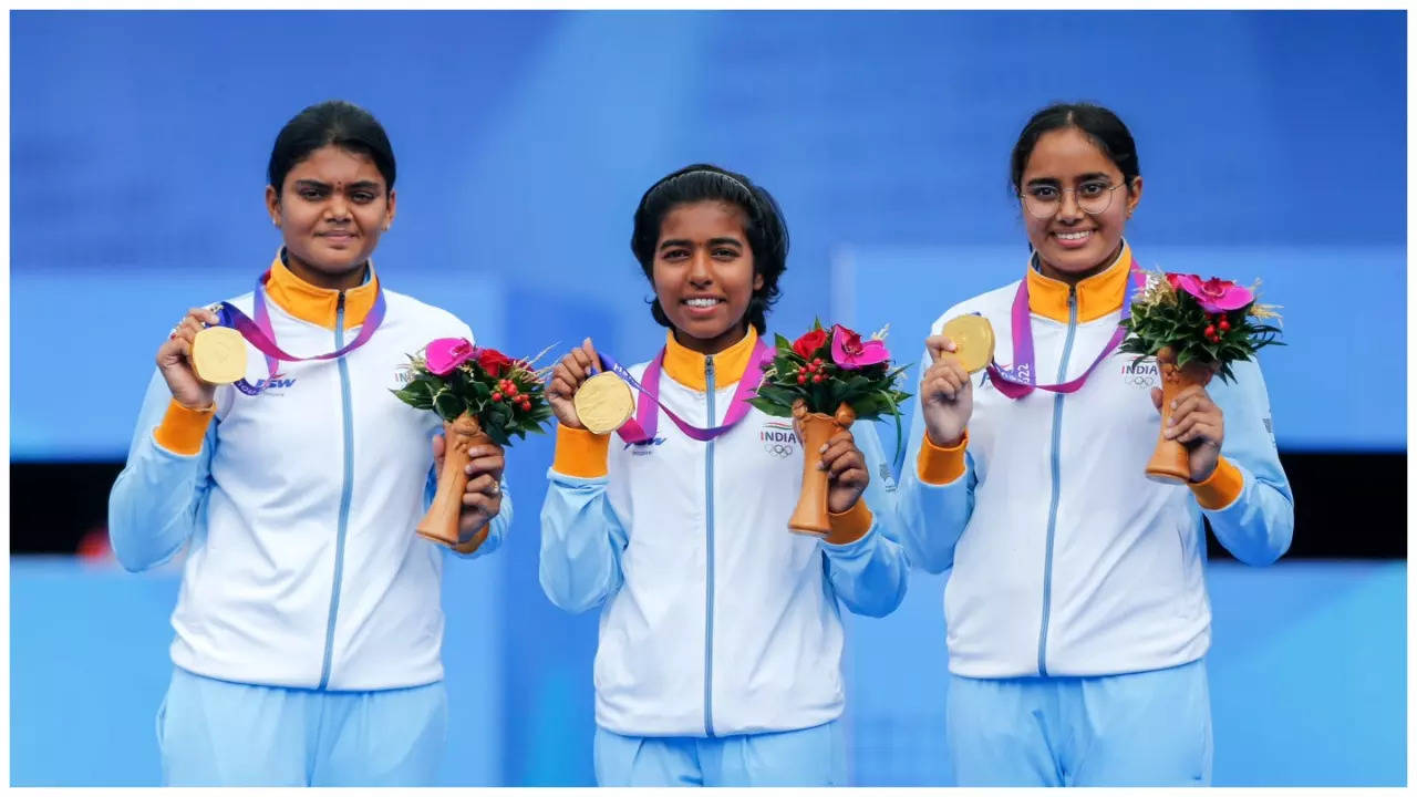 Indian Women's Compound Archery Team Strikes World Cup Gold | Times Now