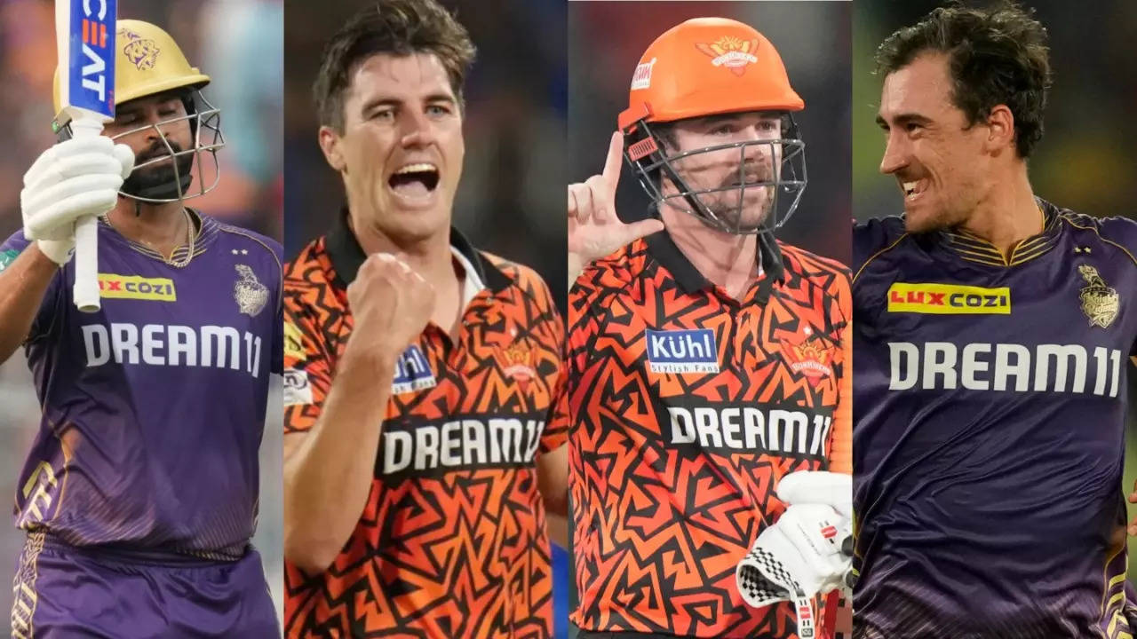 Combined best playing XI of SRH and KKR players in IPL 2024