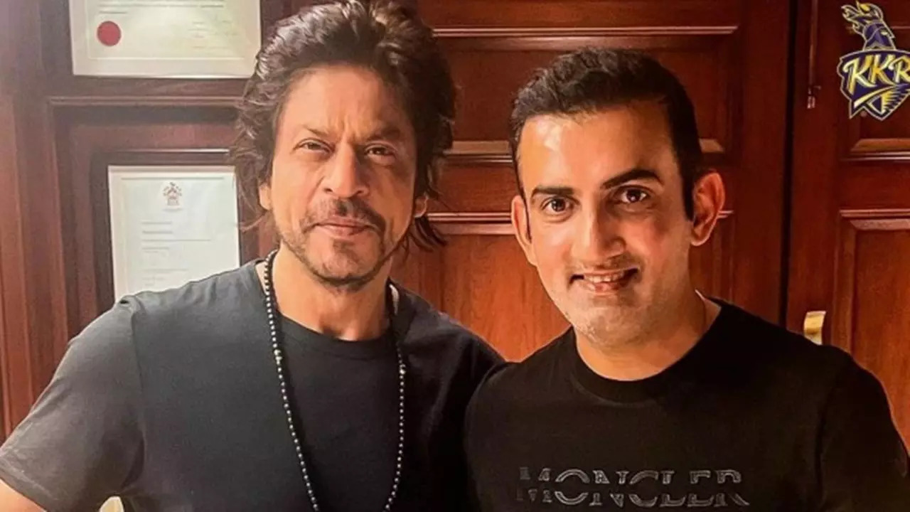 shah rukh khan gautam gambhir