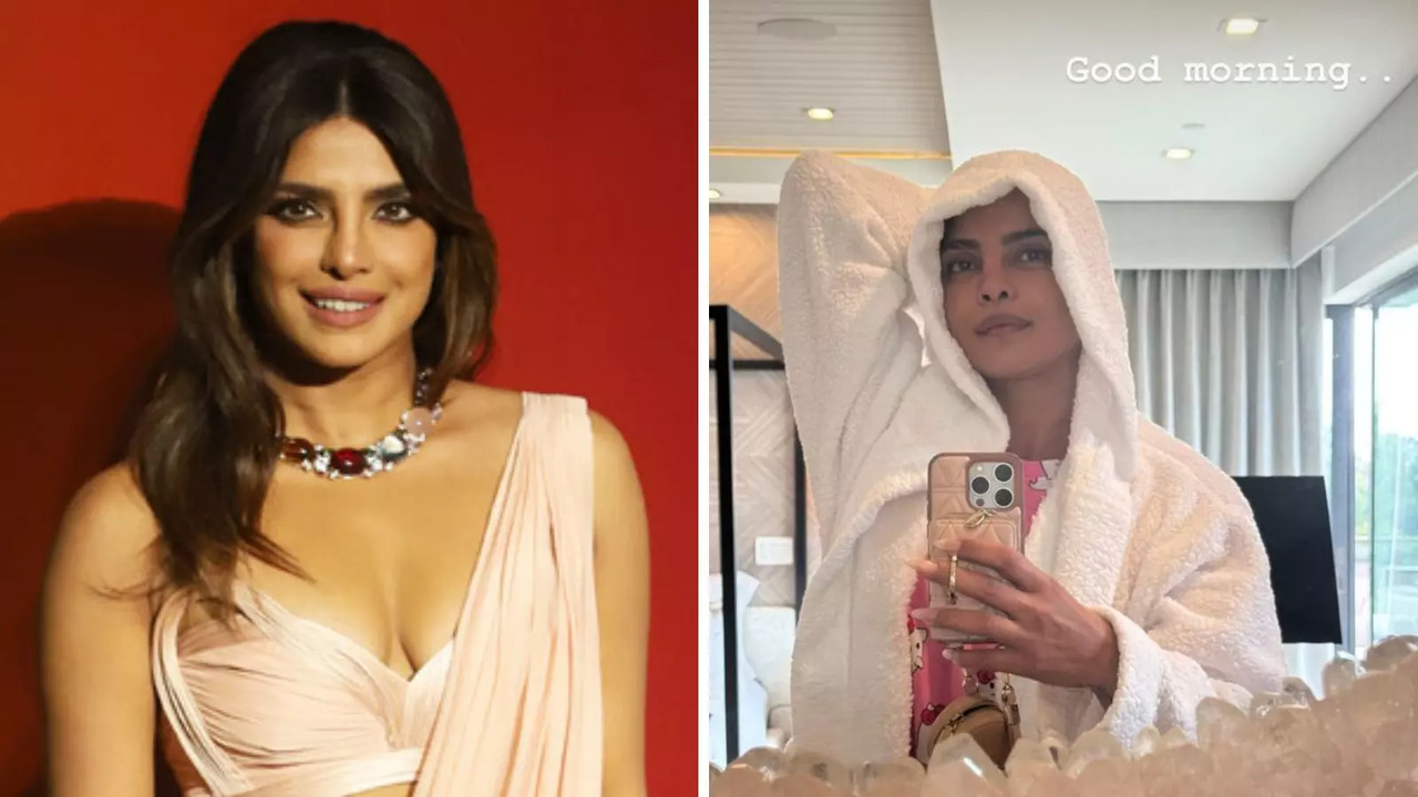 Priyanka Chopra Shares Morning Selfie In Pink Comfy Robe, SEE Pic