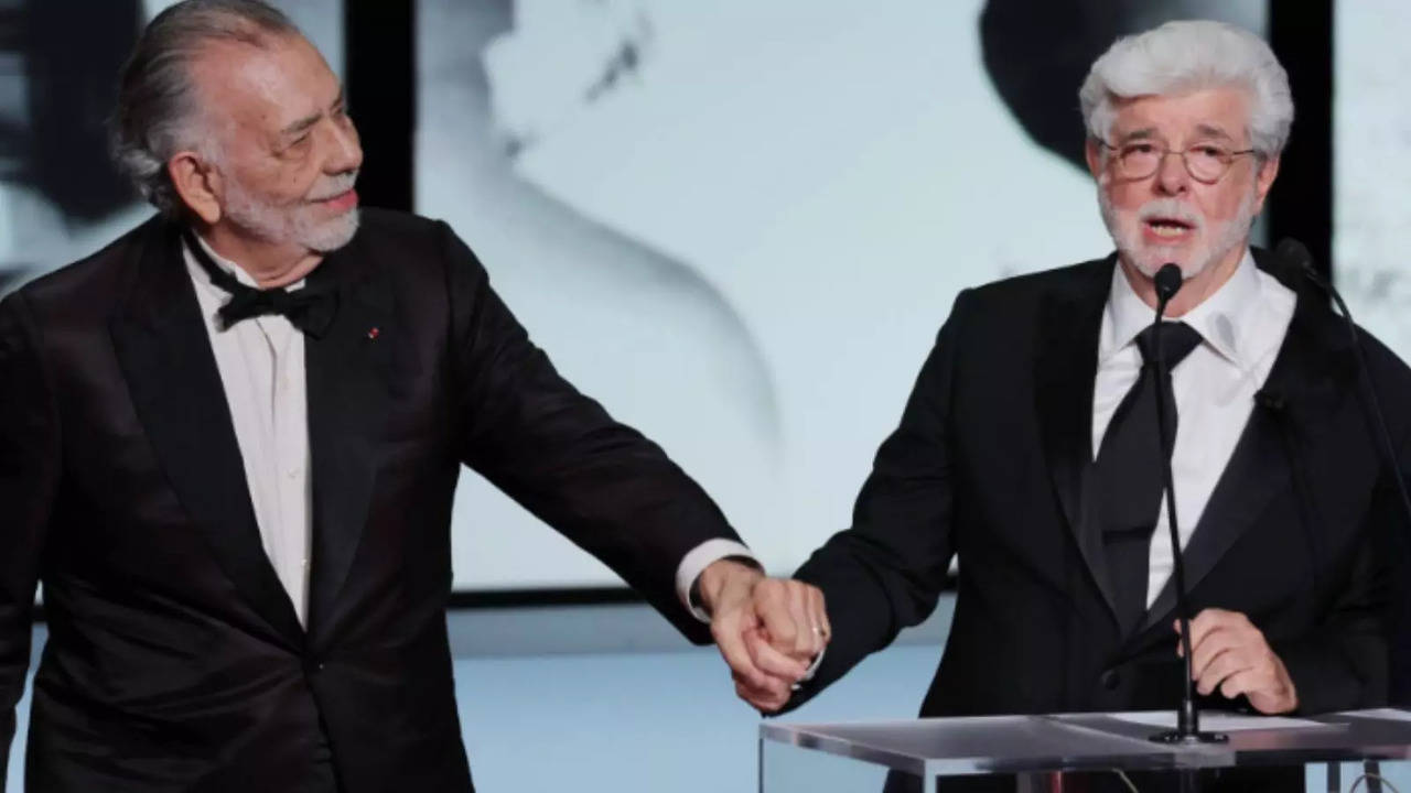 ​Cannes 2024: Star Wars Director George Lucas Presented With Esteemed Palme d'Or By Long Time Friend Francis Ford Coppola