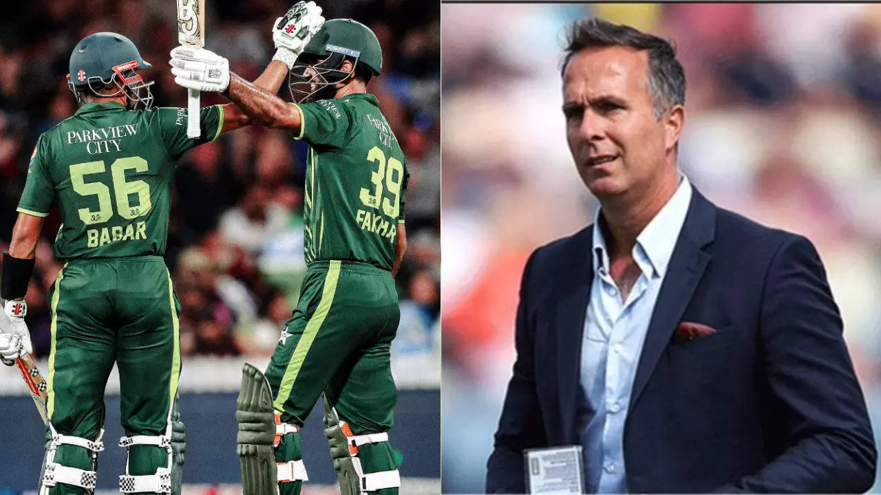 michael vaughan shuts down journo with one-word reply for 'will you apologise if pak win t20 wc' query