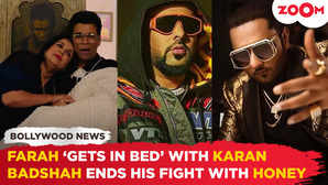 Farah Khan quips she wants to get in bed with Karan Johar  Badshah ends feud with Honey Singh