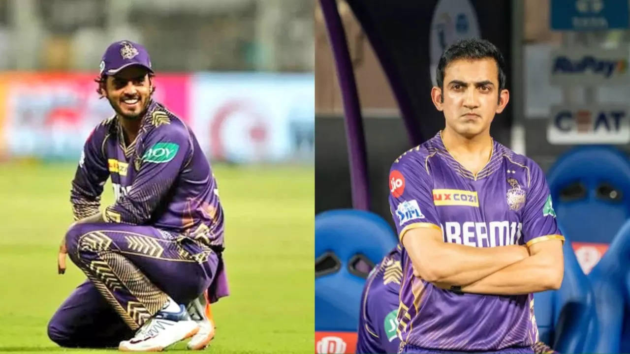 ''I'll Remember That Forever'', Nitish Rana Reveals Chat With Mentor Gautam Gambhir After KKR Lift 3rd Title