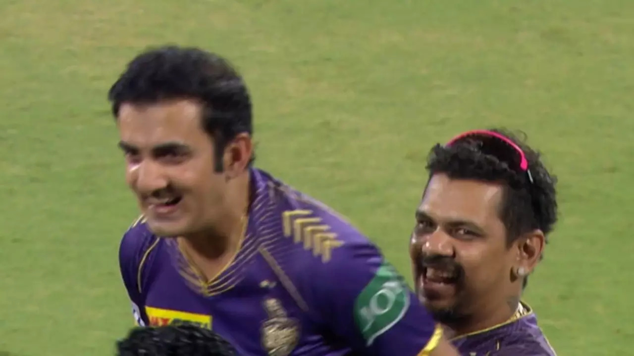 Sunil Narine and Gautam Gambhir