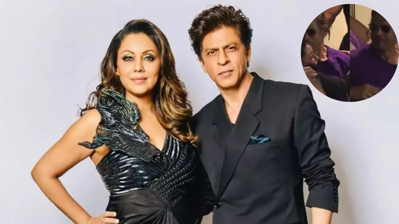 Shah Rukh Khan Kisses Wife Gauri, Shares Warm Hug With Ladylove After KKR Beats SRH To Win IPL 2024, Watch Viral Video