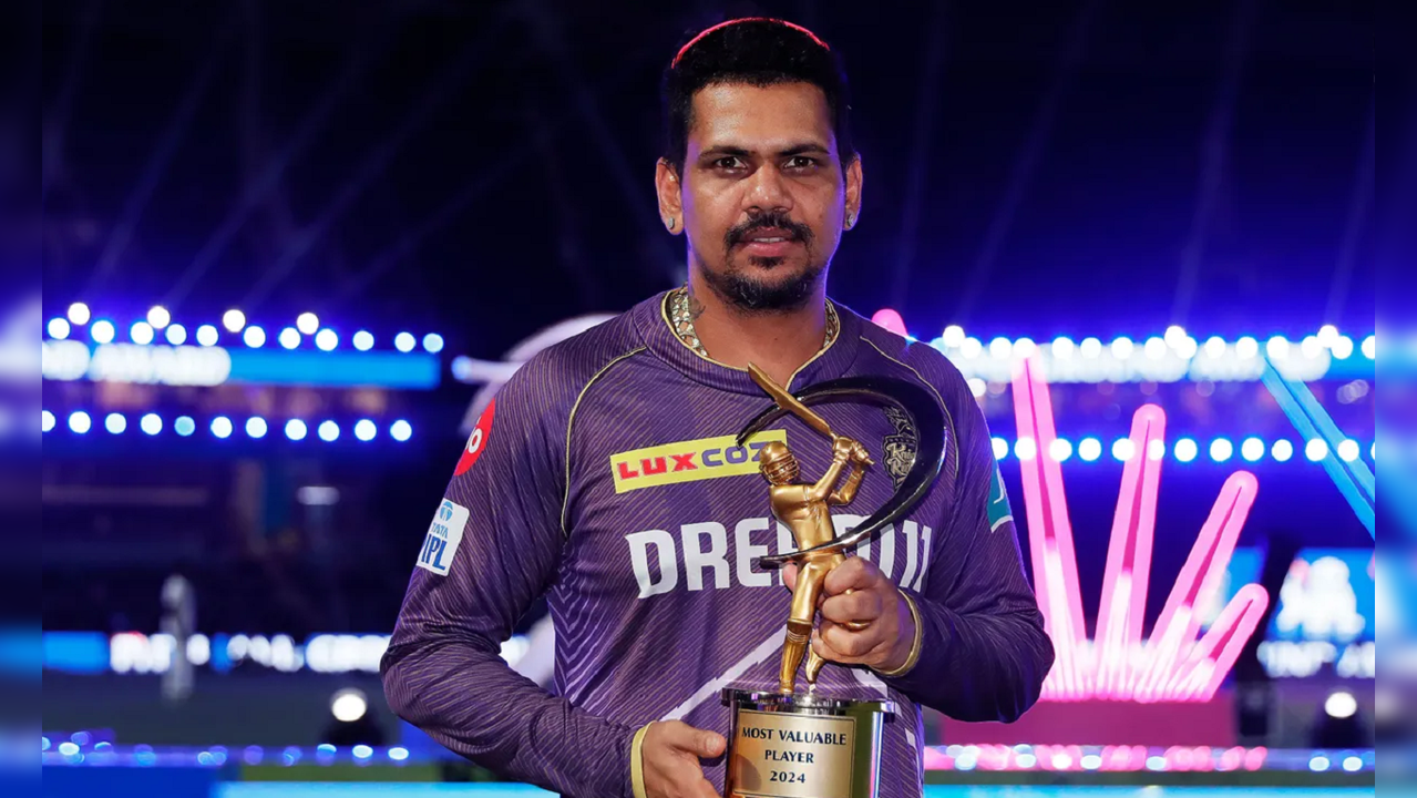 Sunil Narine becomes 1st player to win 3 IPL titles with KKR