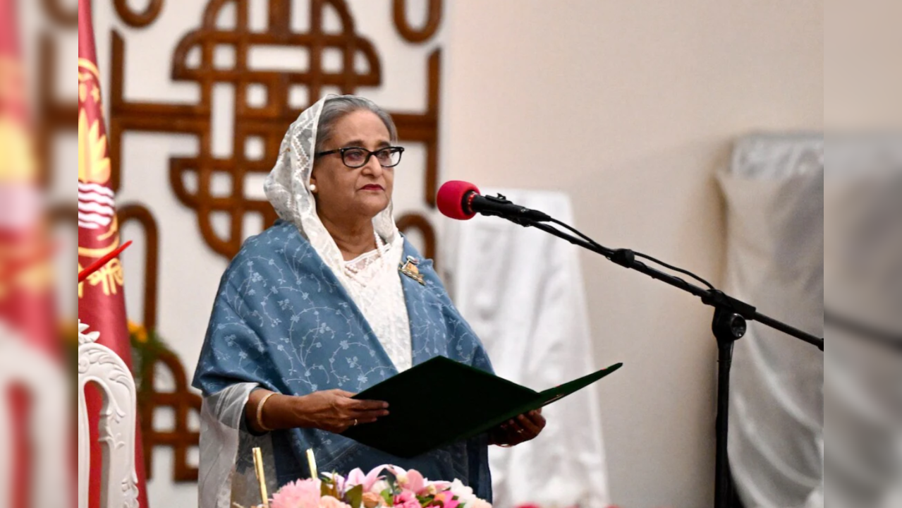 Sheikh Hasina sworn in as the Prime Minister of Bangladesh for the fifth term